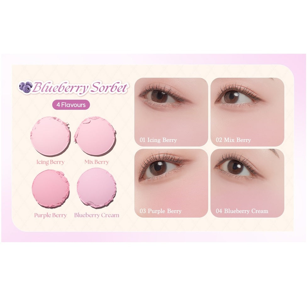 Dasique4色胭脂盤