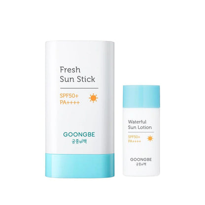 Goongbe Fresh Sun Stick + Waterful Sun Lotion Special Set (SPF50+ PA++++)