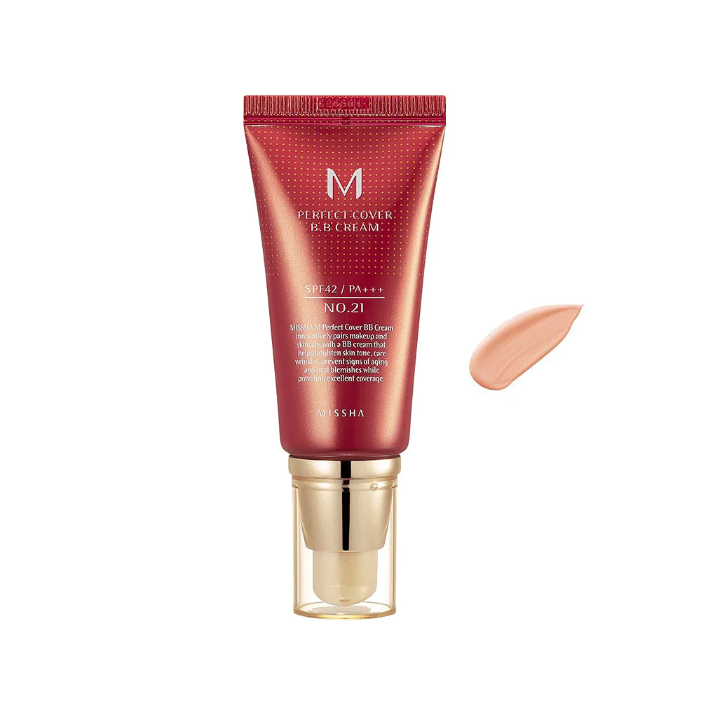 Missha M Perfect Cover BB cream SPF42 PA+++ (more colors)