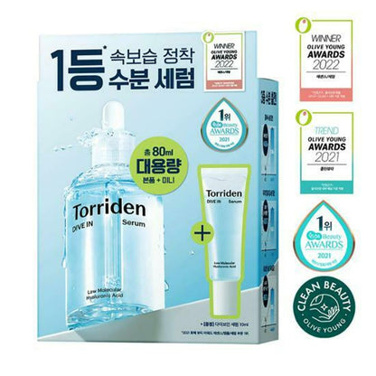 Torriden Dive In Serum 70ml Large Size Special Set (+Serum 10ml)